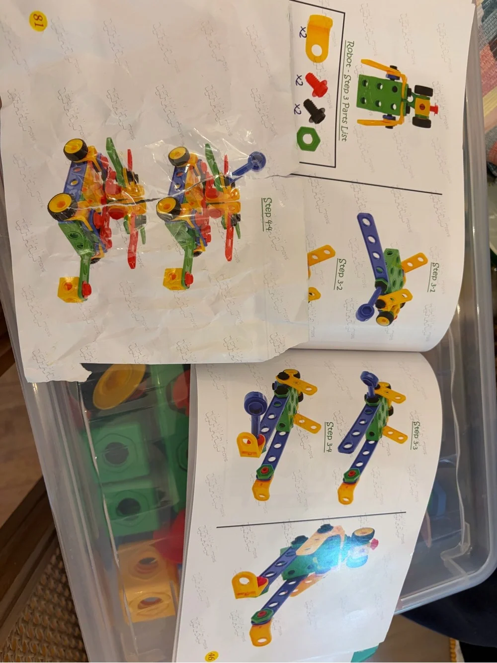 172-Piece Multicolor Construction Building Set